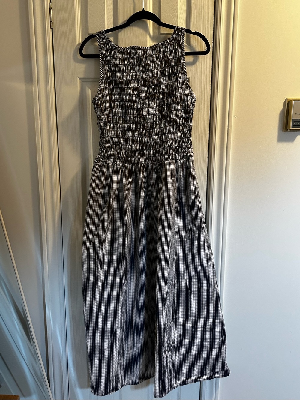 GAP Smocked boatneck Maxi Dress